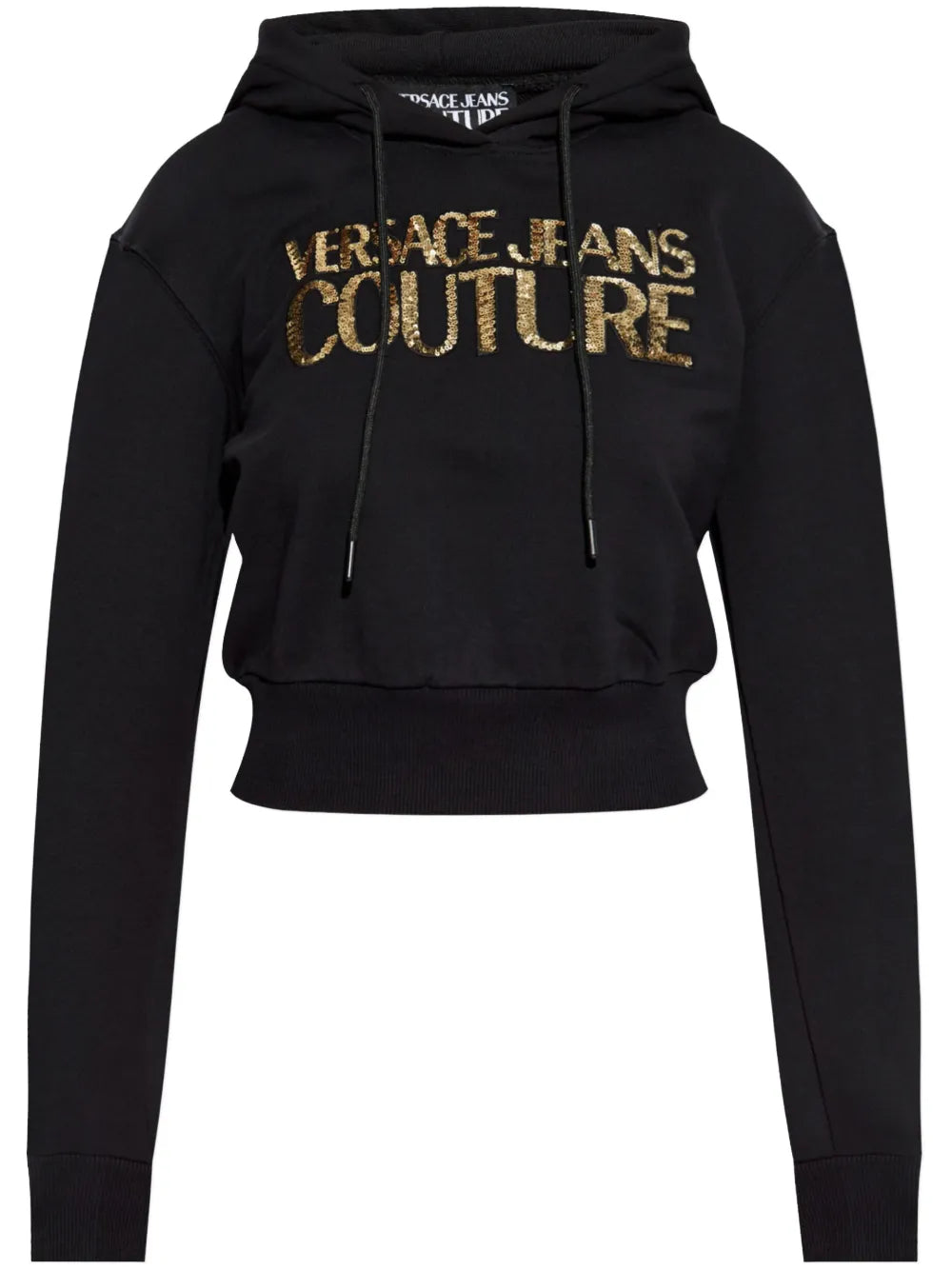 Sequin-Logo Hoodie