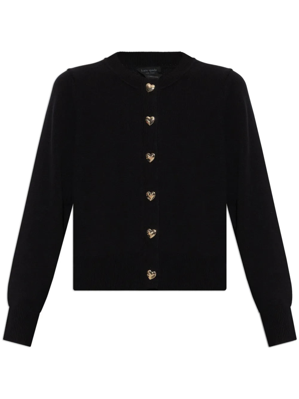 Heart-Button Cardigan