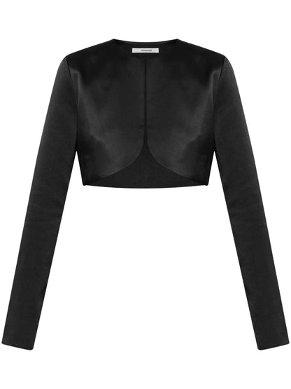 Satin Crop Top