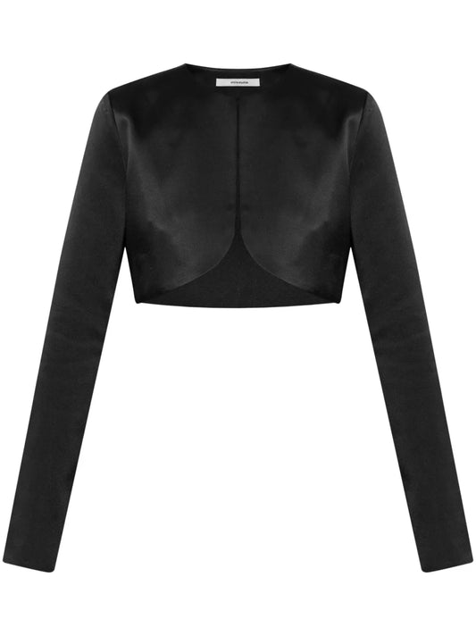 Satin Crop Top