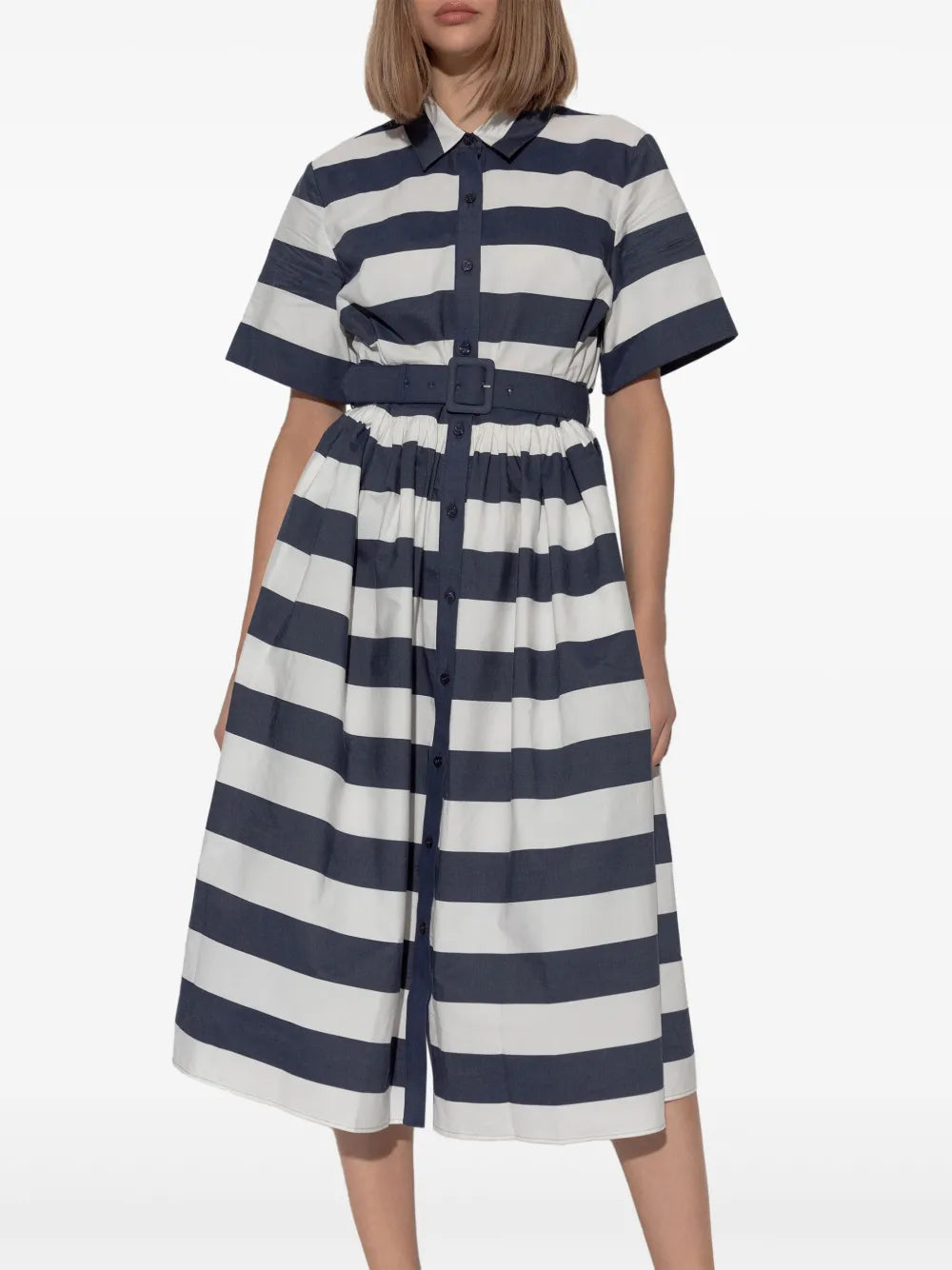 Striped Midi Dress