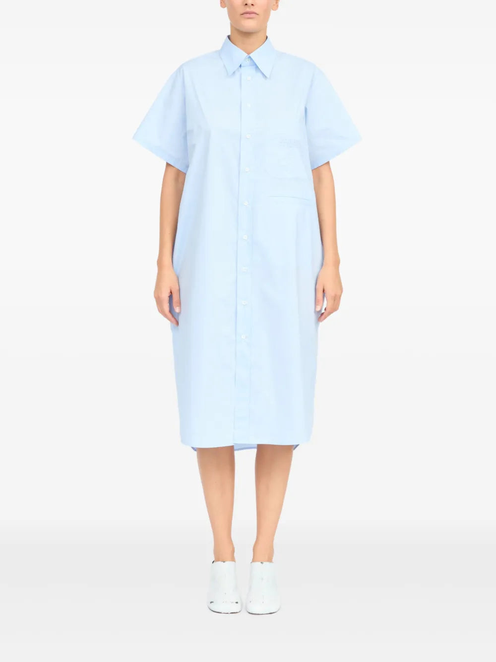 Cotton Shirt Dress