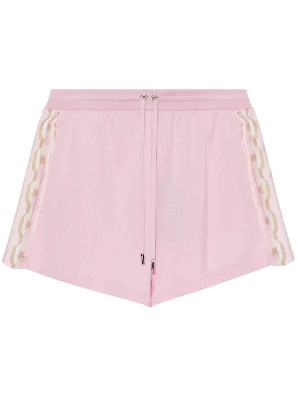 Chain-Link Detail Shorts