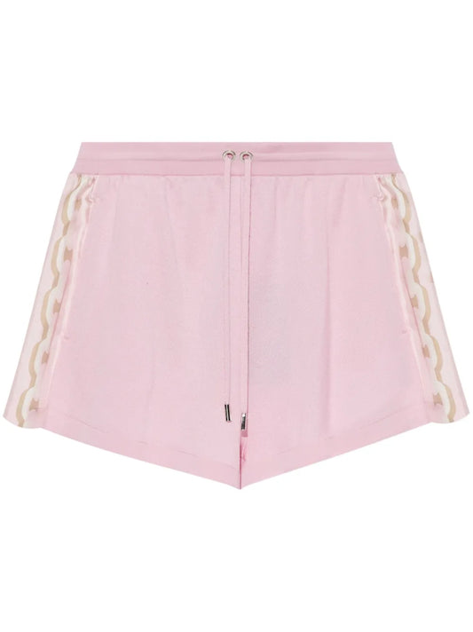 Chain-Link Detail Shorts