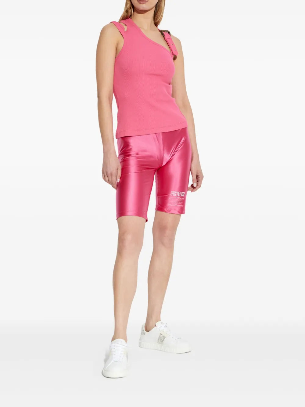 Asymmetric-Neck Tank Top