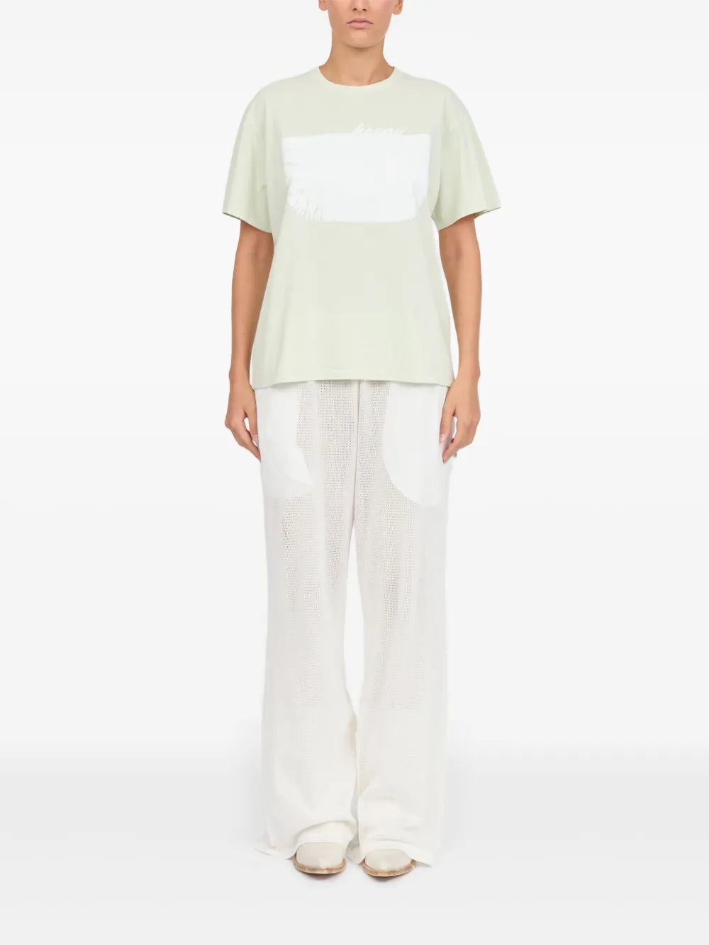 Stamp-Motif T-Shirt