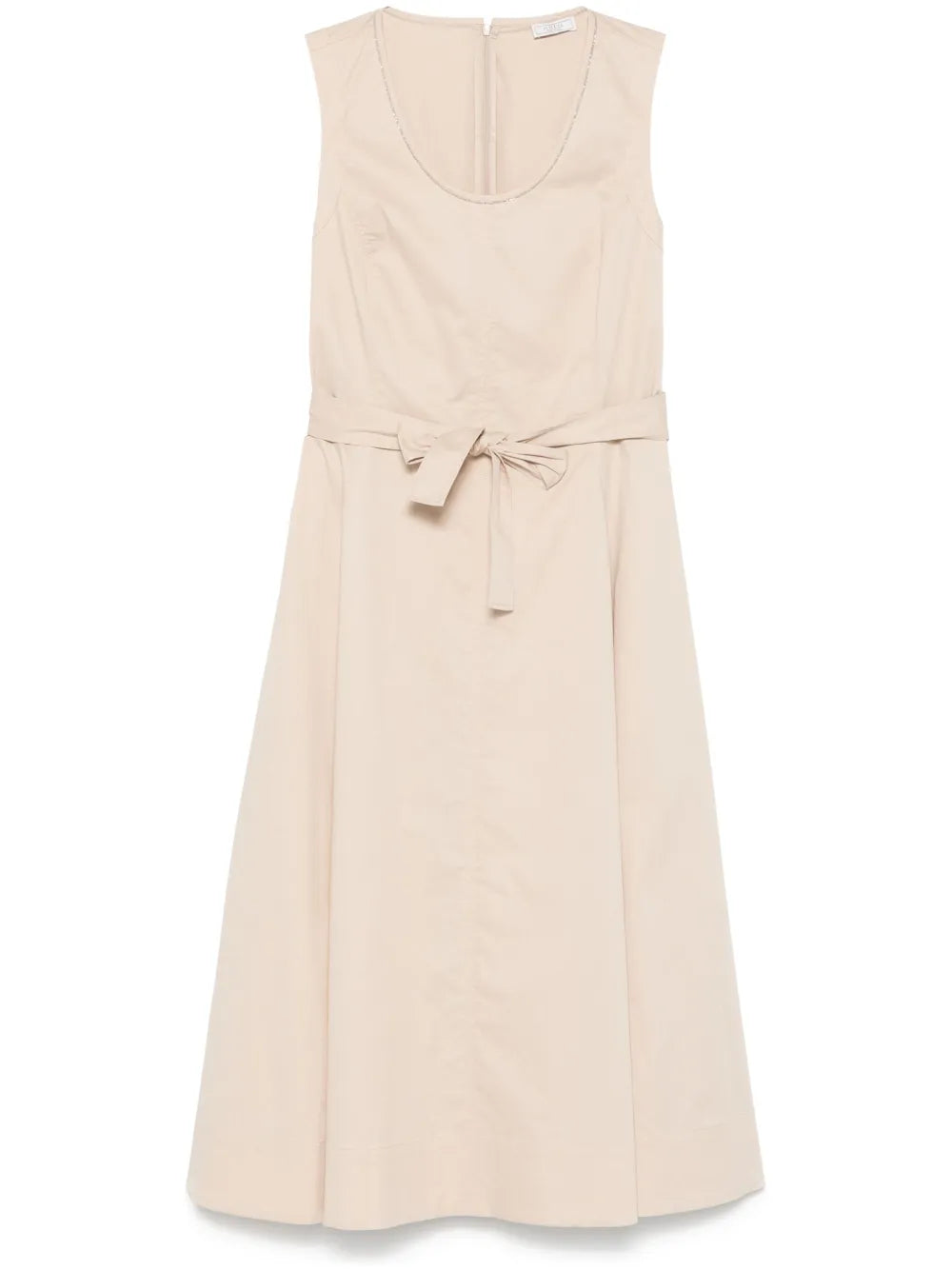 Poplin Midi Dress