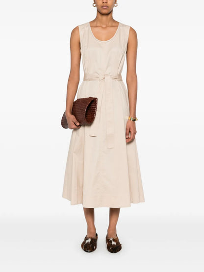 Poplin Midi Dress