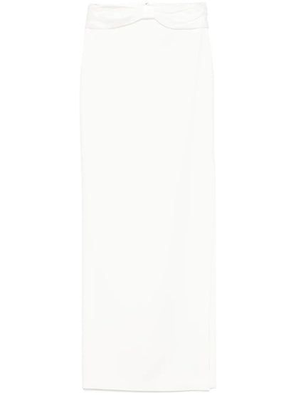 Bow-Detail Maxi Skirt