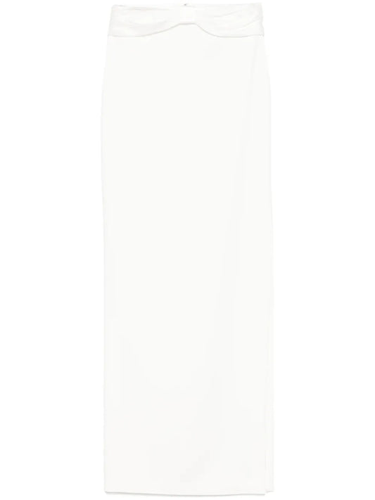 Bow-Detail Maxi Skirt
