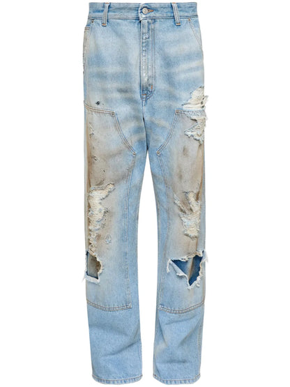 Distressed Jeans