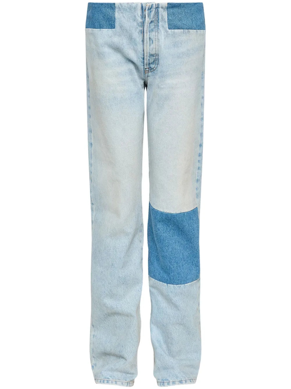 Patch-Detail Jeans