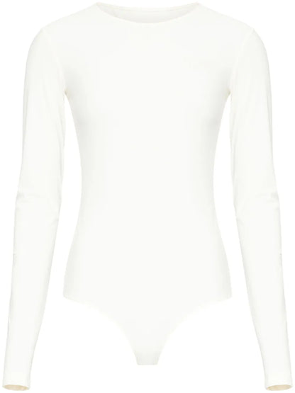 Numbers-Motif Bodysuit