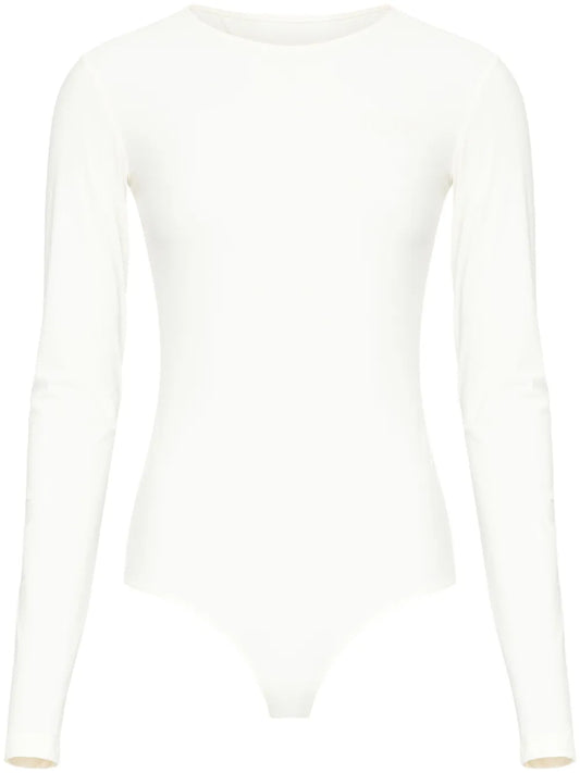 Numbers-Motif Bodysuit