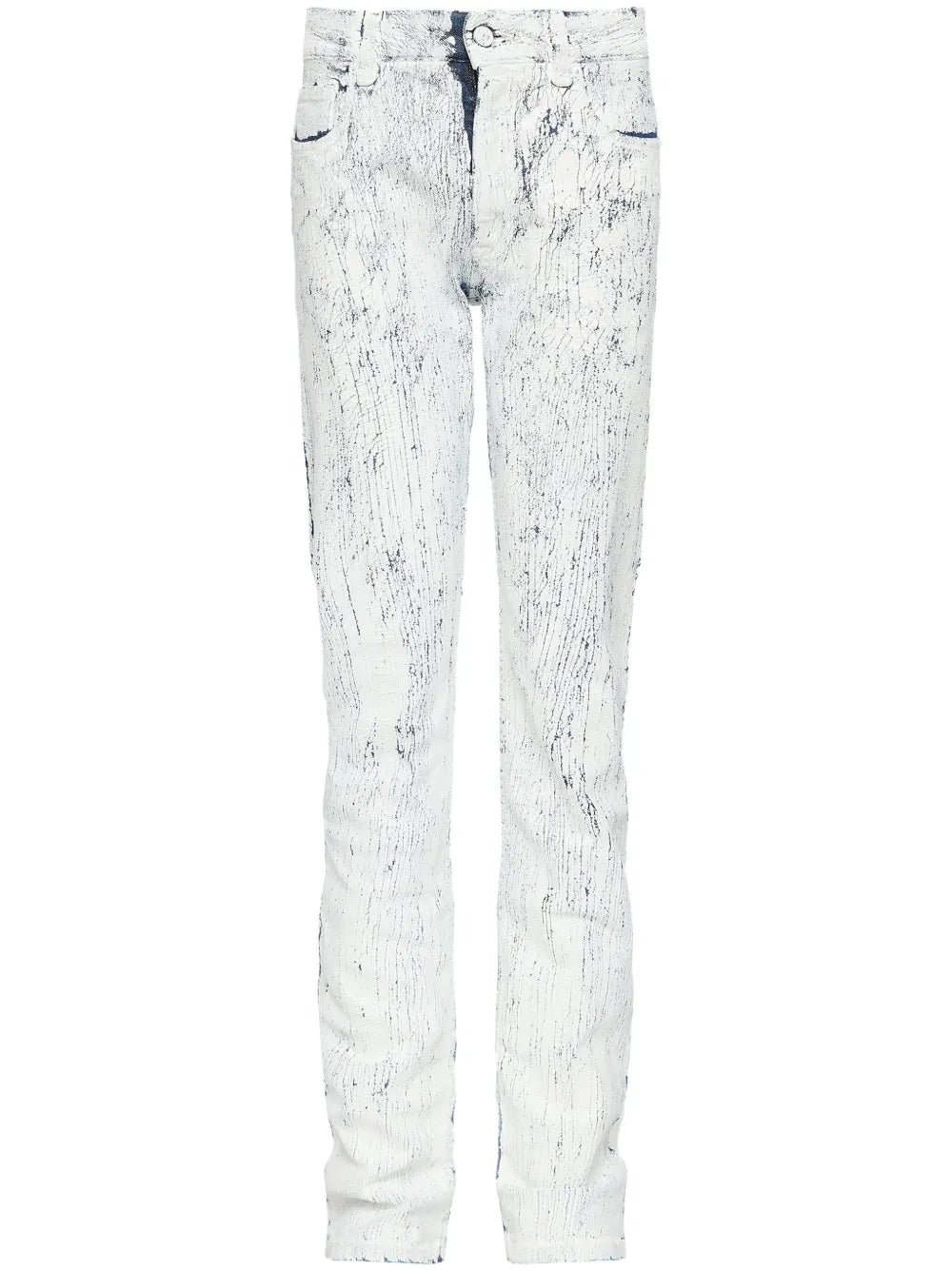 Coated Jeans