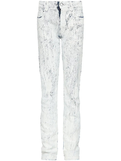 Coated Jeans