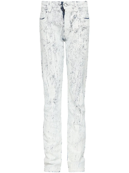 Coated Jeans