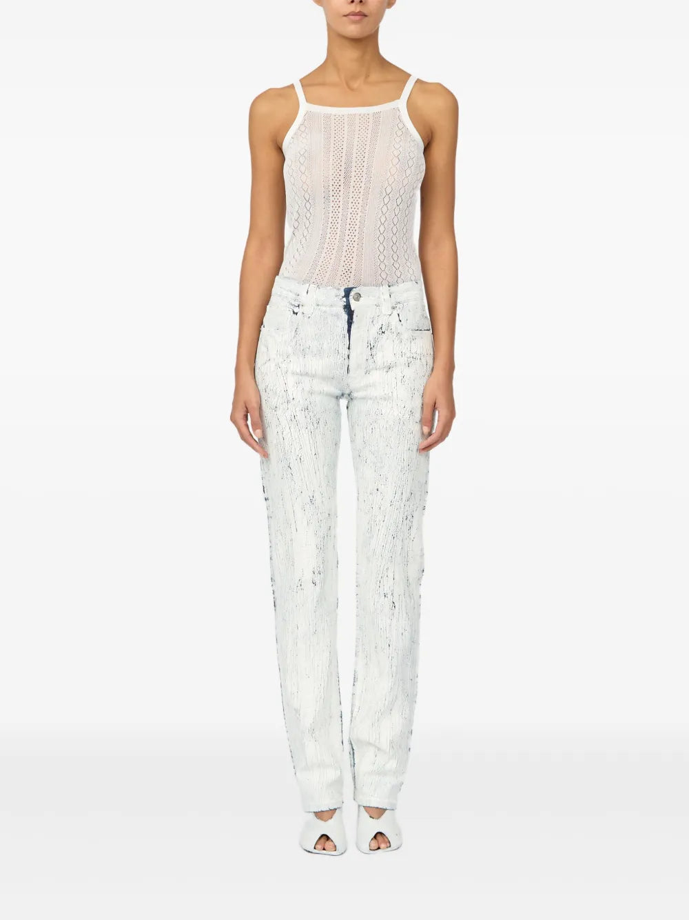 Coated Jeans