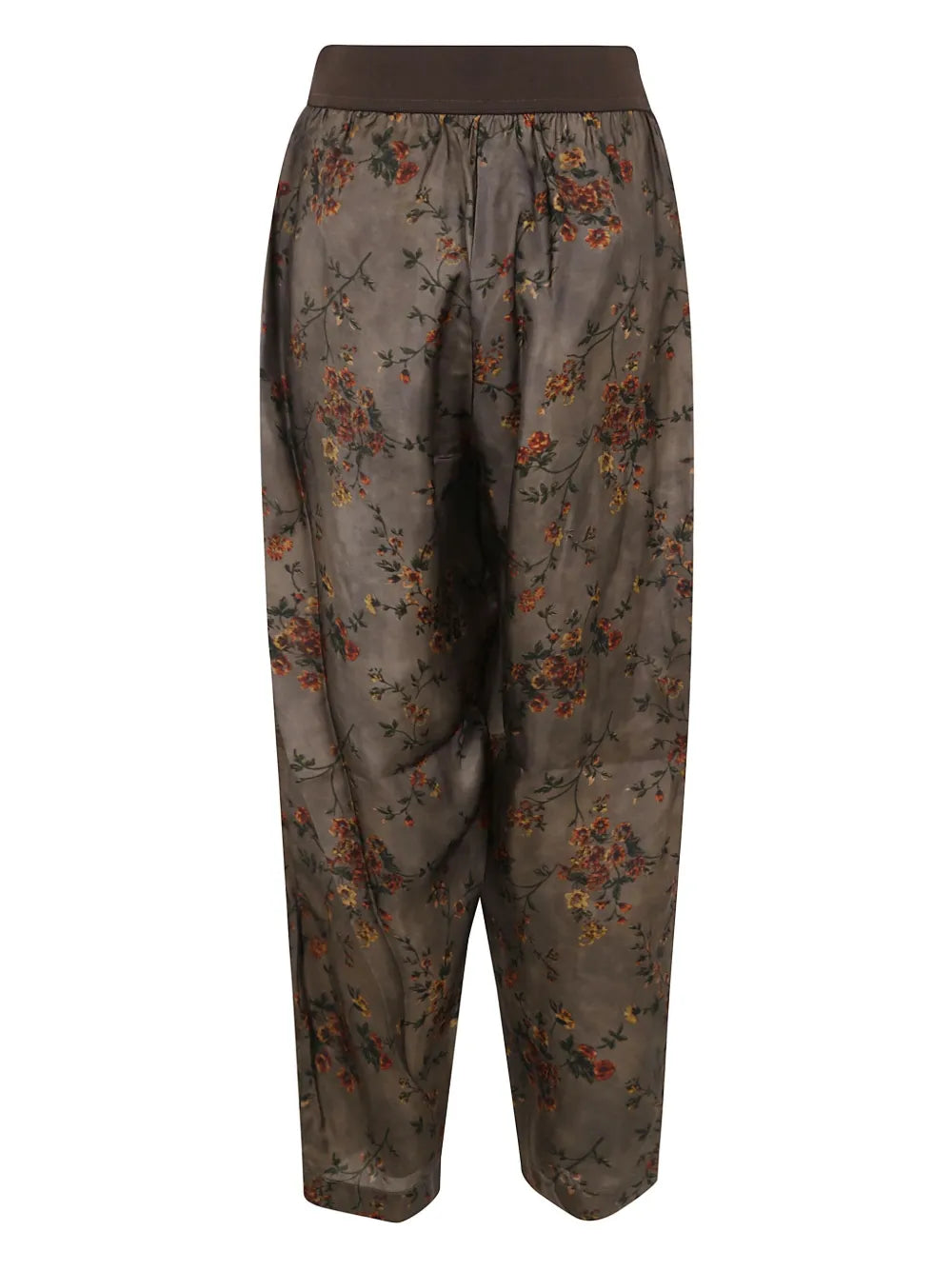 Floral-Print Trousers