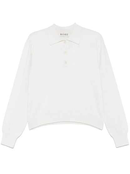 Knitted Polo Top