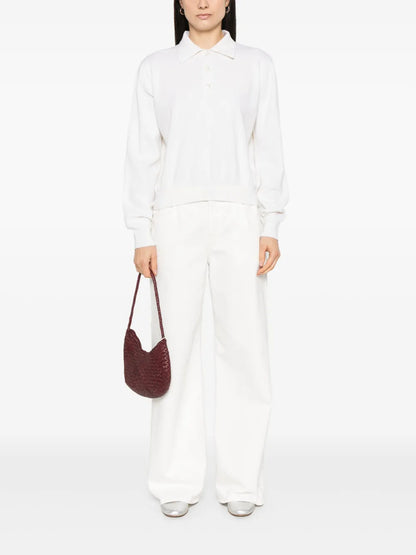 Knitted Polo Top