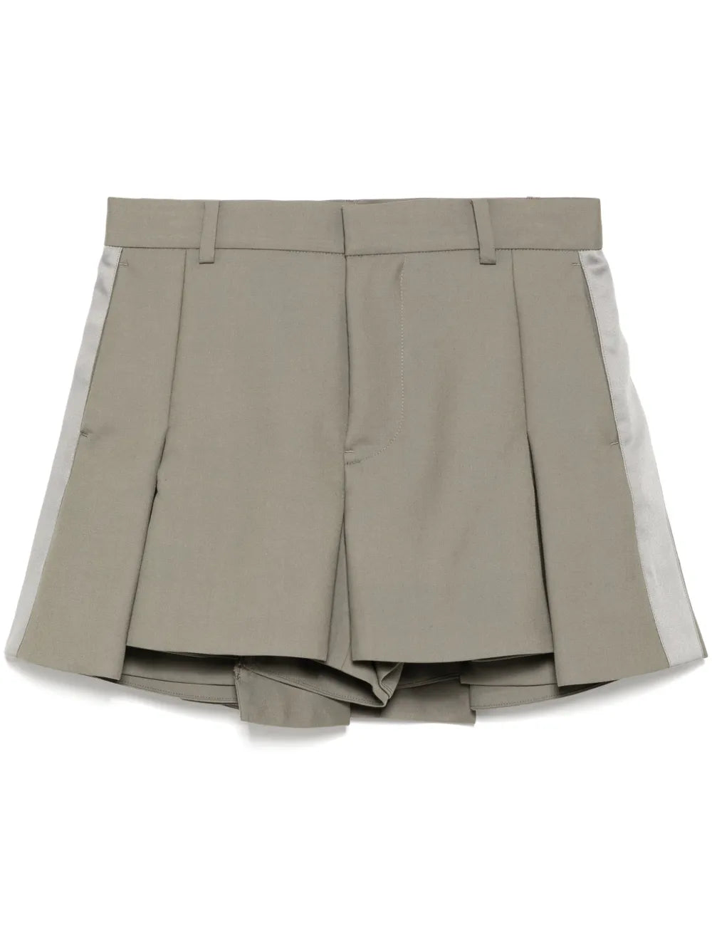 Pleated Shorts