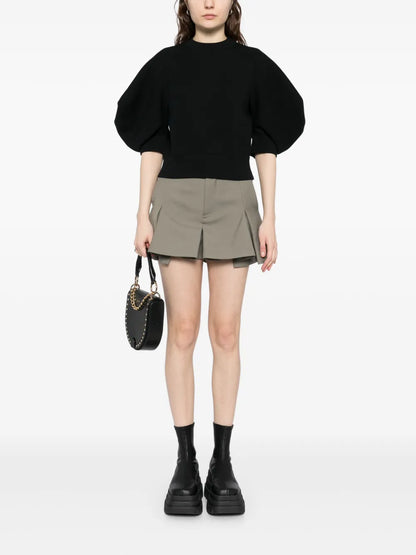 Pleated Shorts