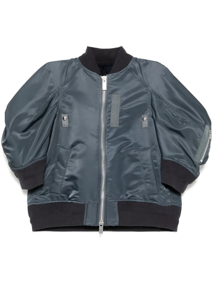 Zip-Up Puffer Jacket