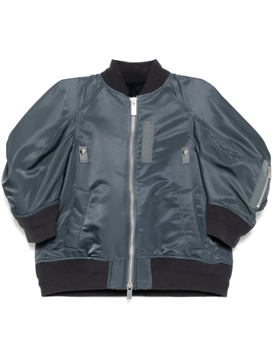 Zip-Up Puffer Jacket