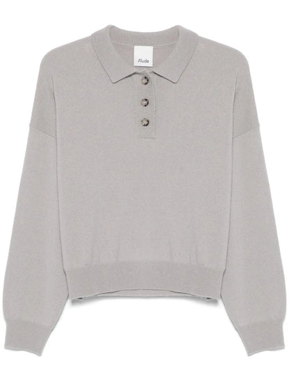 Knitted Polo Top
