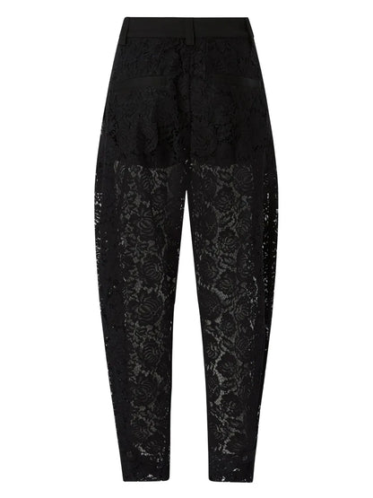 Floral Lace P-Pants Trousers