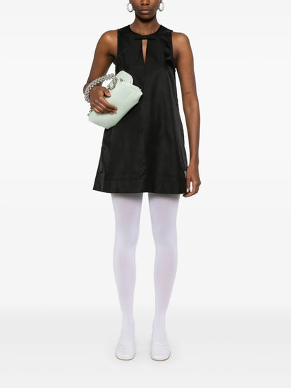 Bow-Detail Mini Dress