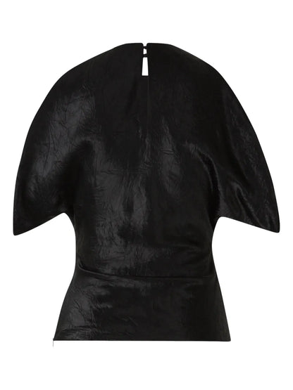 Draped Armhole Top