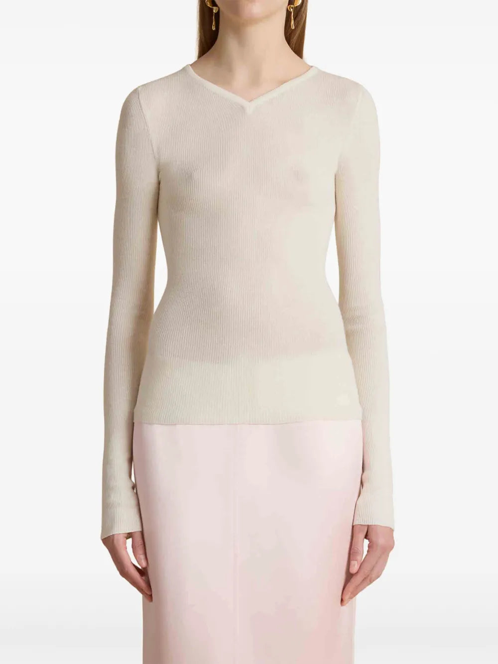 Ribbed Wool Jersey