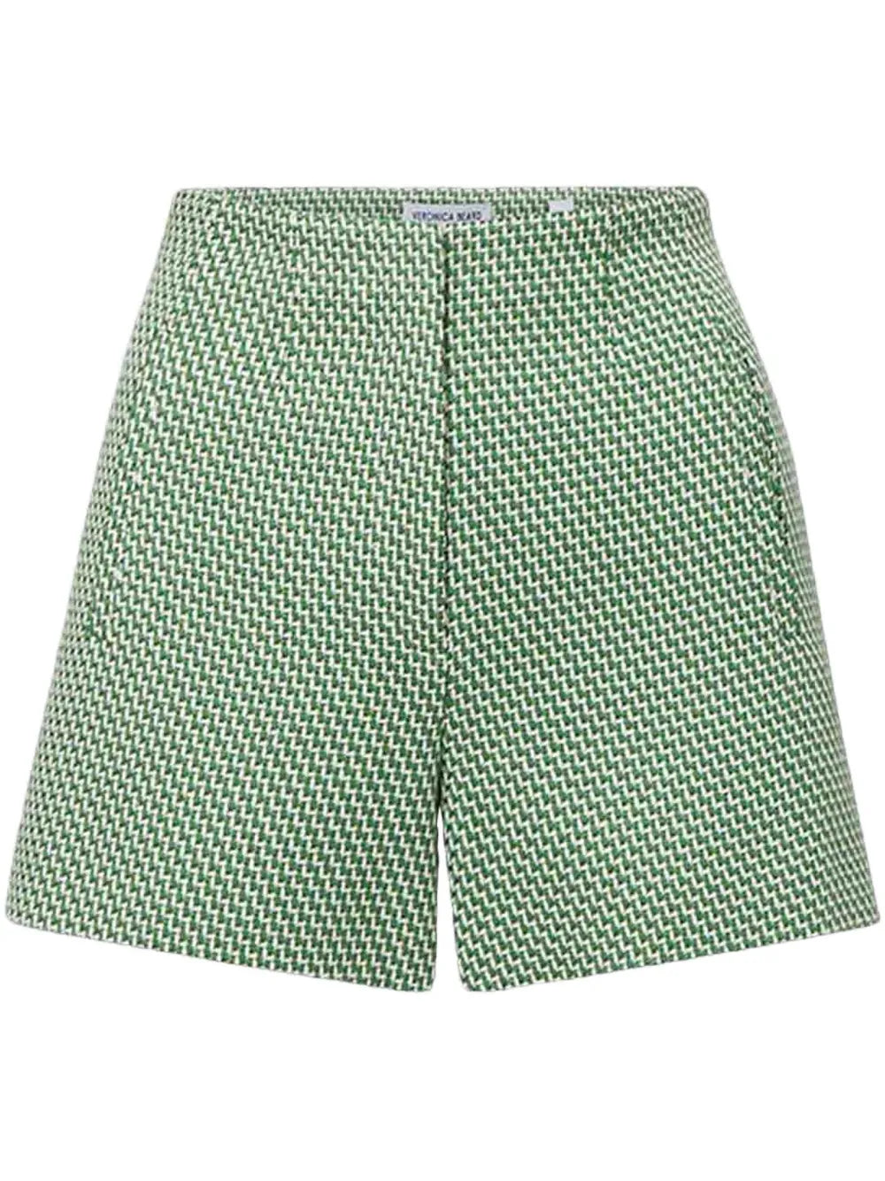 Patterned Tailored Shorts