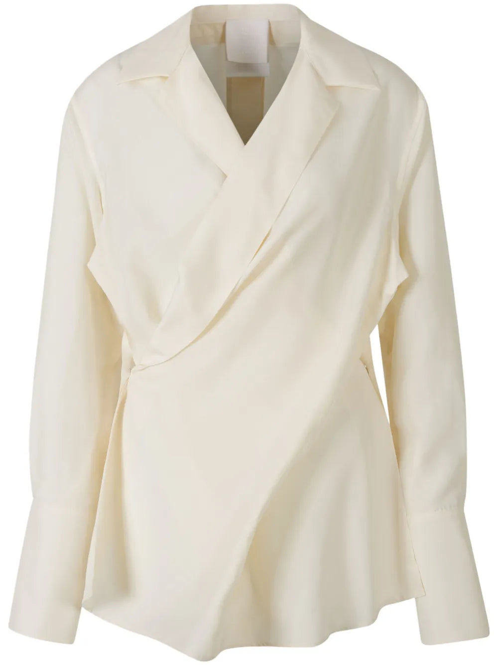 Wrap Silk Shirt