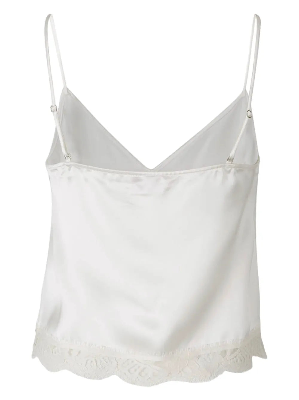V-Neck Satin Top