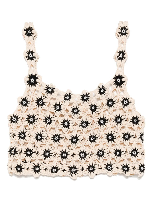 Luminary Lily Crochet Top