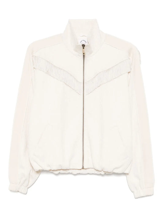 Bow N Arrow Fringed Zip Jacket