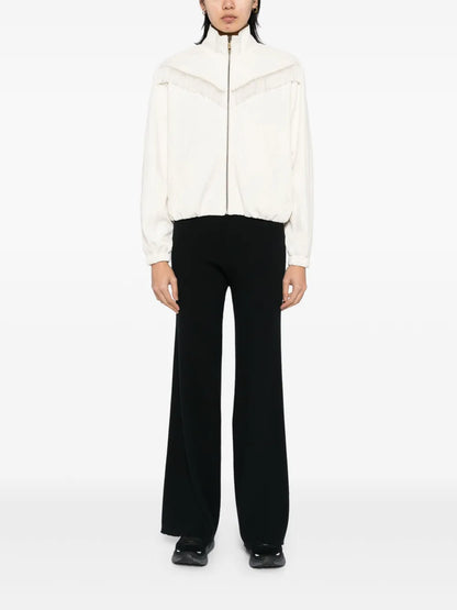 Bow N Arrow Fringed Zip Jacket