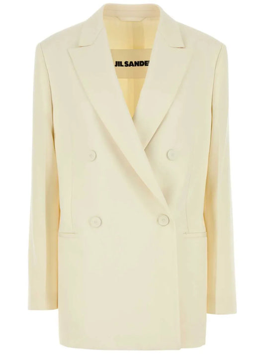 Wool Double-Breasted Blazer