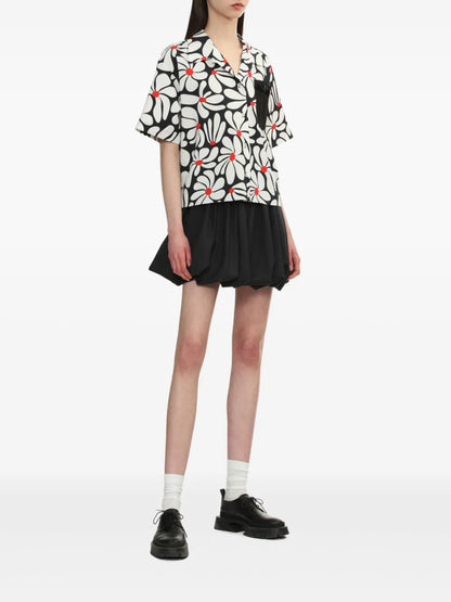 Floral-Print Shirt