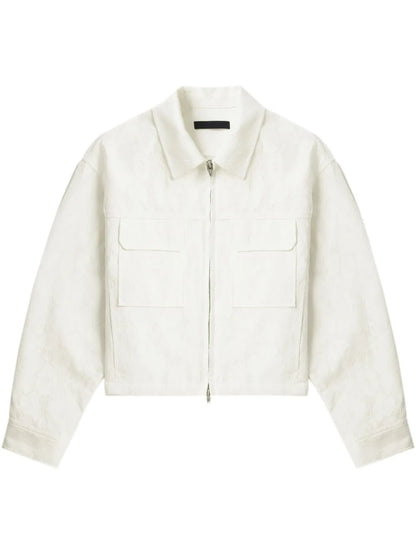 Lace-Panelling Jacket