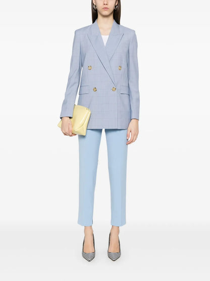 Checked Wool Blazer