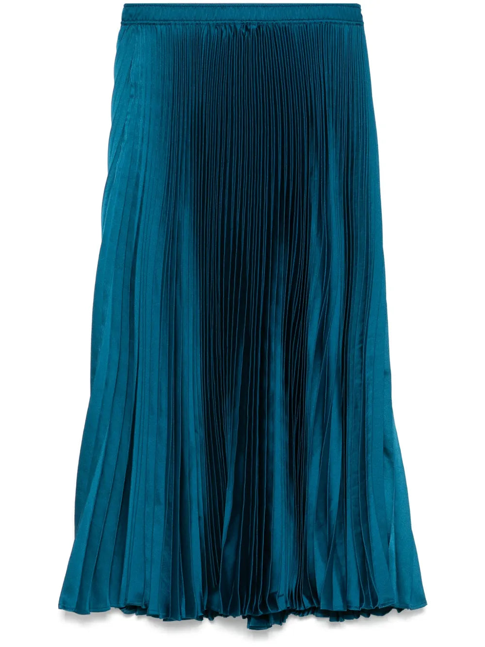 Plissé Midi Skirt