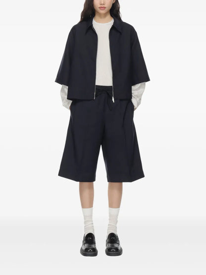 Zip-Up Shirt Jacket