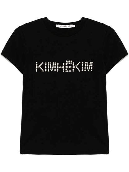Pearl-Embellished T-Shirt