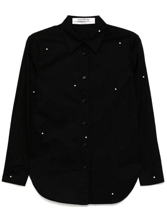 Pearl-Embellished Shirt