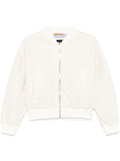 Quilted Bomber Jacket