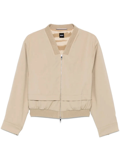 Layered-Effect Jacket